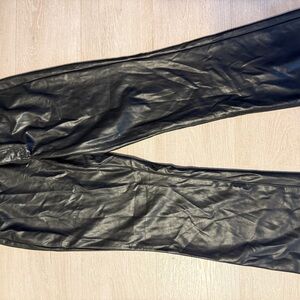 American Eagle Outfitters Black Leather Pants